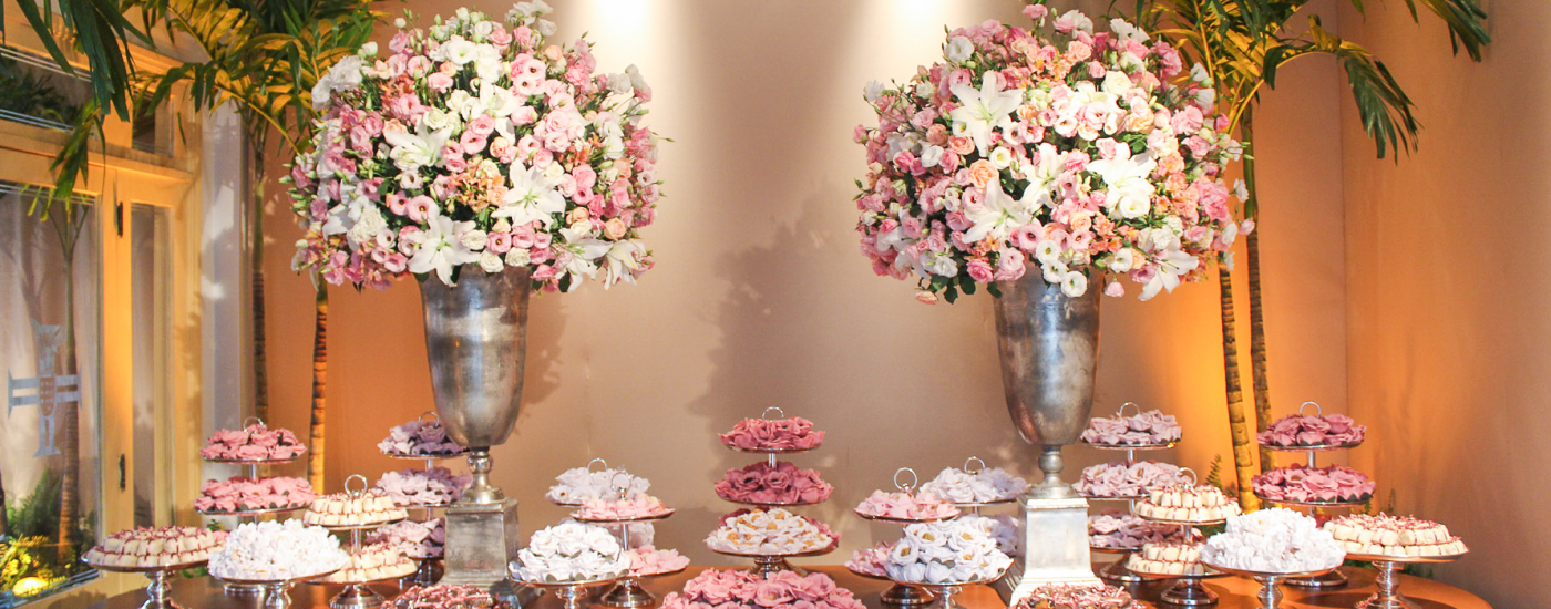 Mesa de doces finos